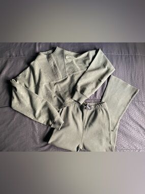 Nova Kids girl Olive Green Set